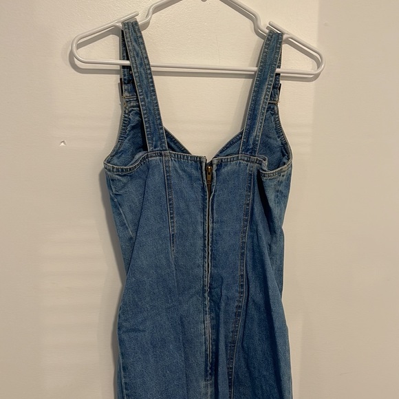 Vintage jean bodycon dress - Picture 4 of 7